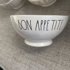 NWT Rae Dunn BON APPETITE ceramic bowl